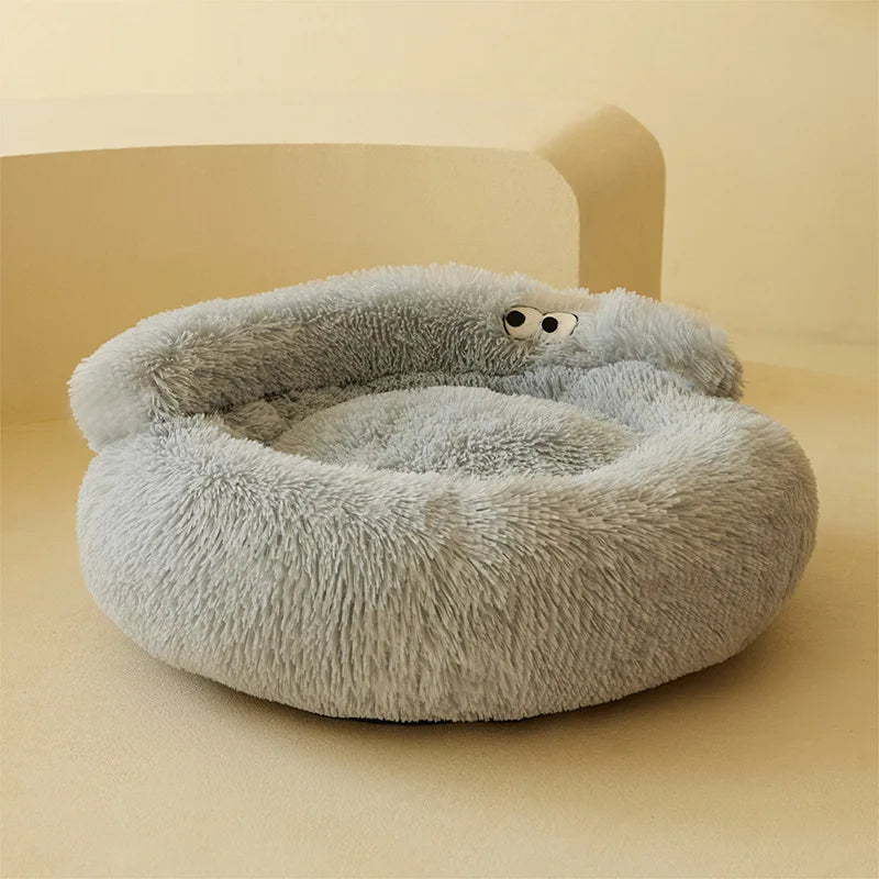Super Warm bed for Sleeping Cat and dog Nest Soft Long Plush Best Pet Dog Bed for Dogs Basket Cushion Cat Bed Cat Mat Animals Sleeping