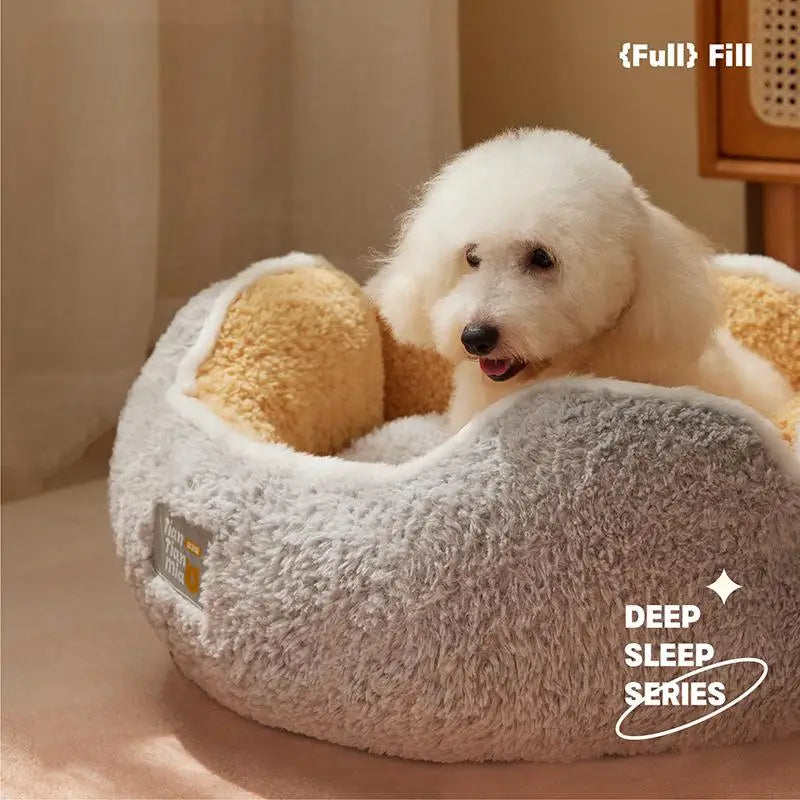 Super Warm bed for Sleeping Cat and dog Nest Soft Long Plush Best Pet Dog Bed for Dogs Basket Cushion Cat Bed Cat Mat Animals Sleeping