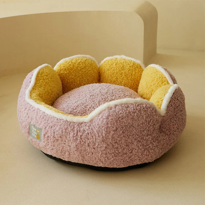 Super Warm bed for Sleeping Cat and dog Nest Soft Long Plush Best Pet Dog Bed for Dogs Basket Cushion Cat Bed Cat Mat Animals Sleeping